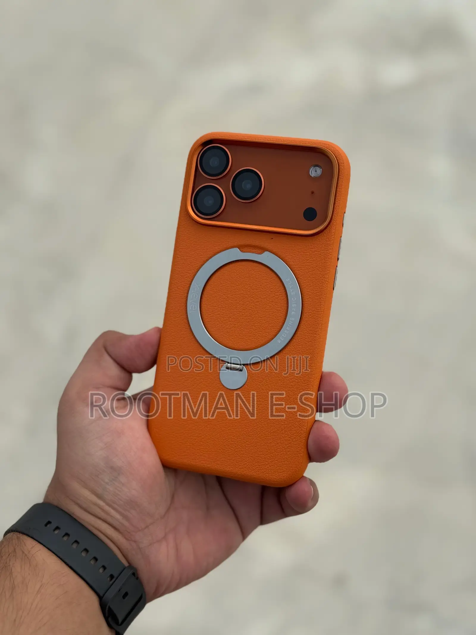 Premium J-case Magnetic Phone Case For iPhone 17 Pro Max