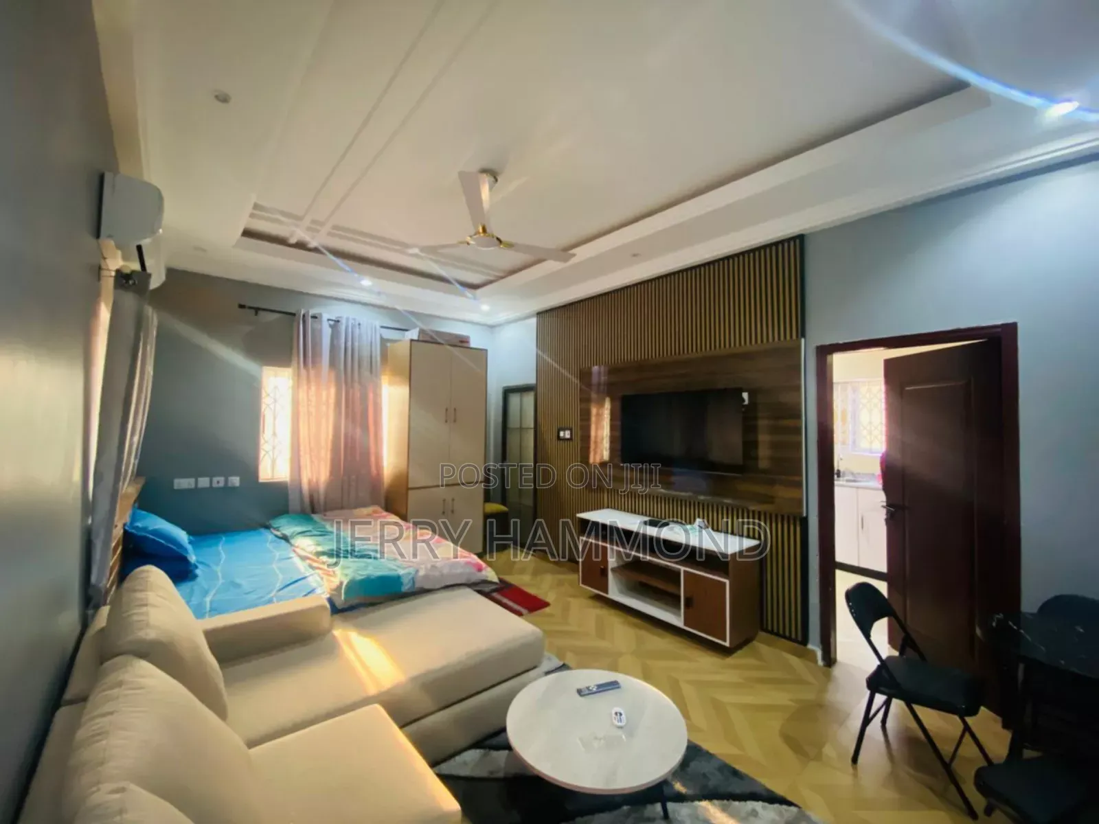 Furnished 1bdrm Apartment in East Airport In A, Tseaddo for rent