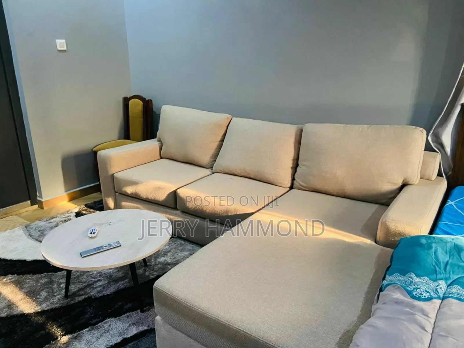 Furnished 1bdrm Apartment in East Airport In A, Tseaddo for rent