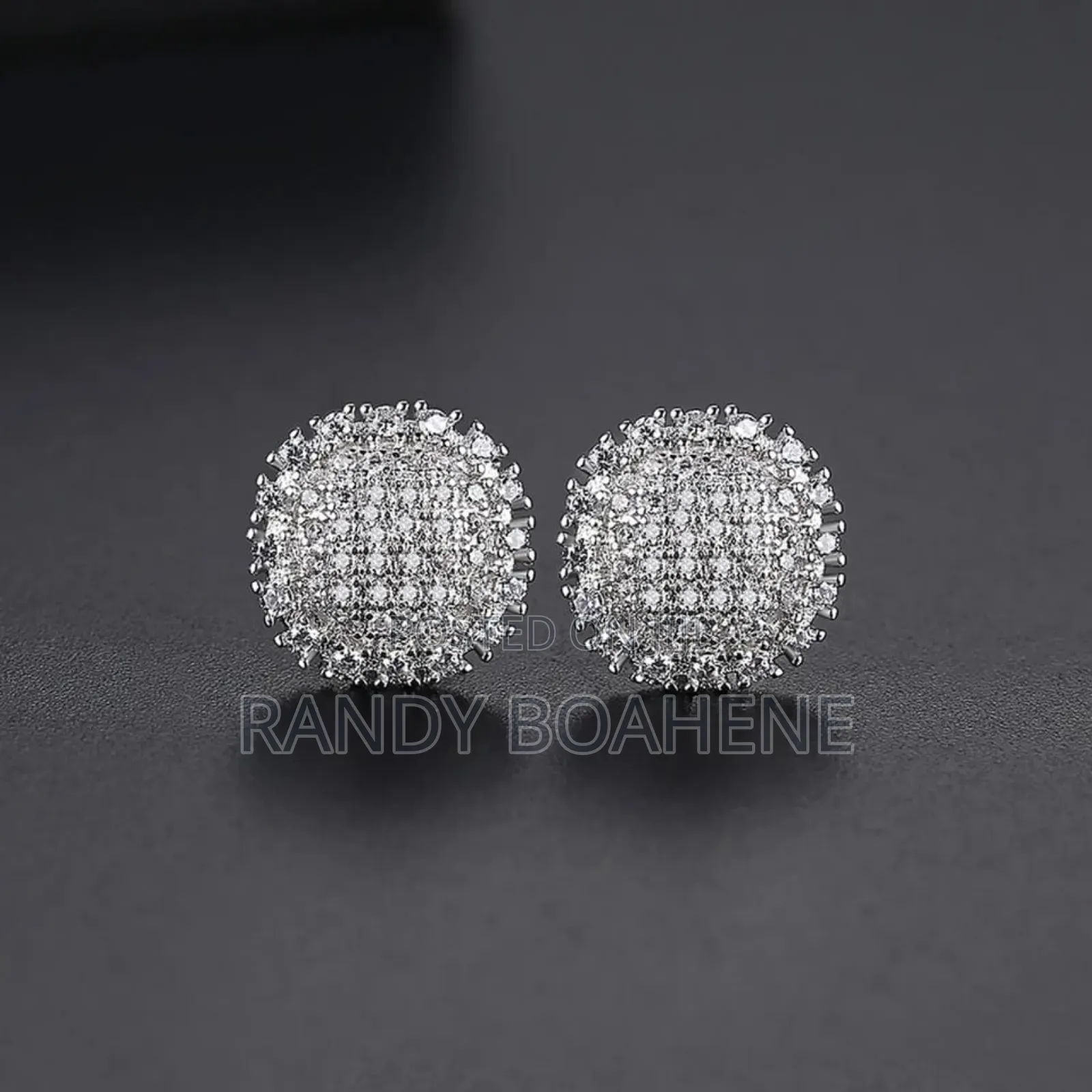 Retro Iced Zircon Earring