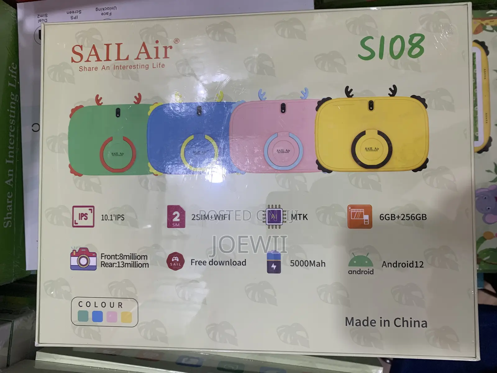 New Sail Air S2030 128 GB Yellow