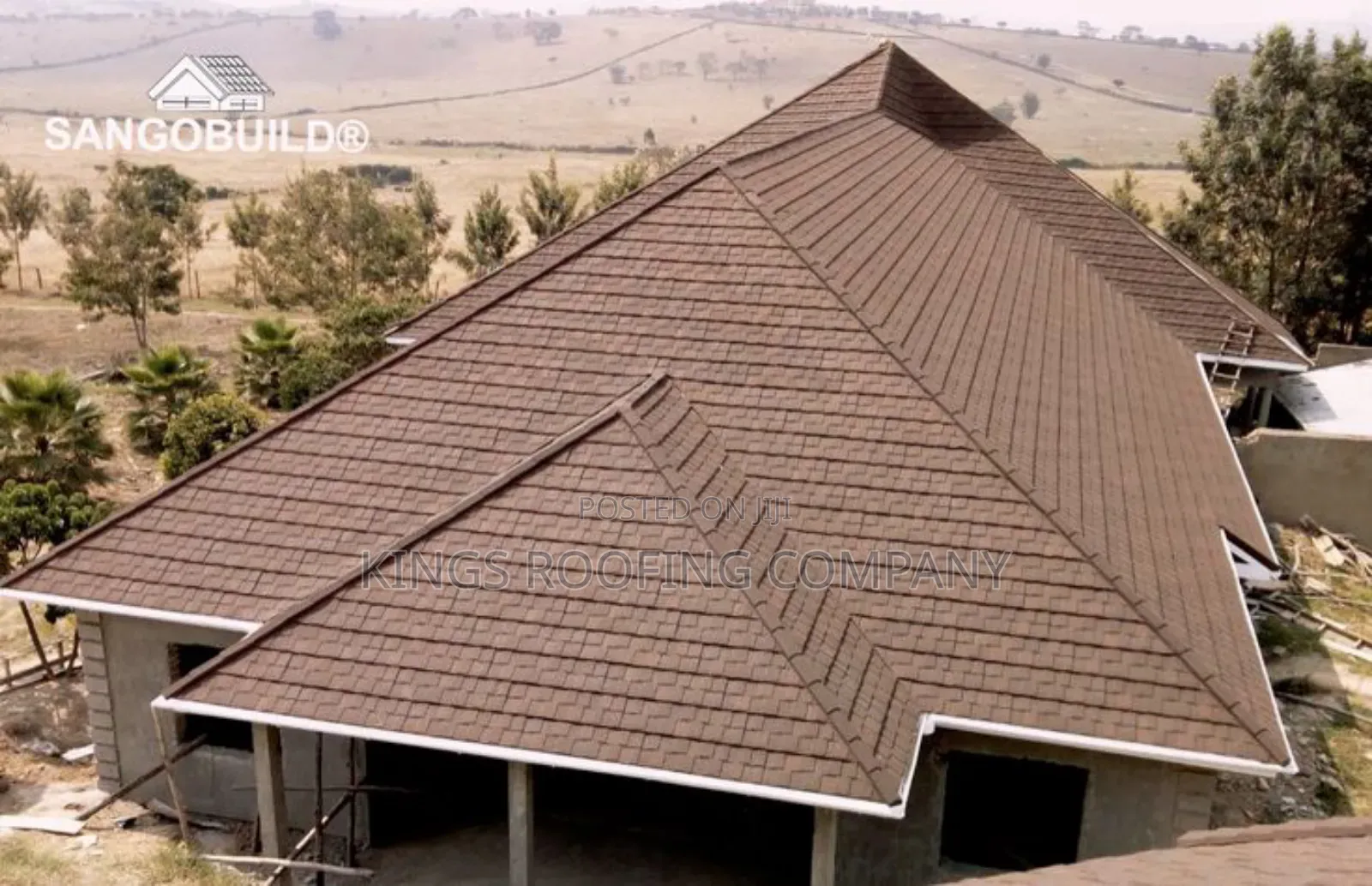 Layered Wind Resistant Euro Roofing Tiles