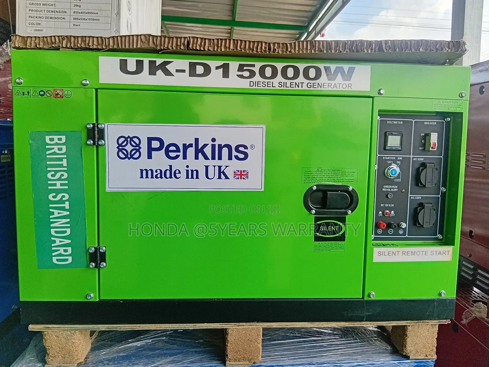 Heavy Duty Perkins Engine 15kva Power Generator**