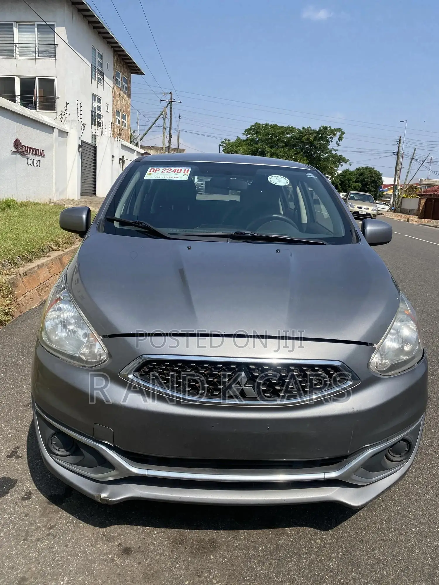Mitsubishi Mirage SE 2017 Gray
