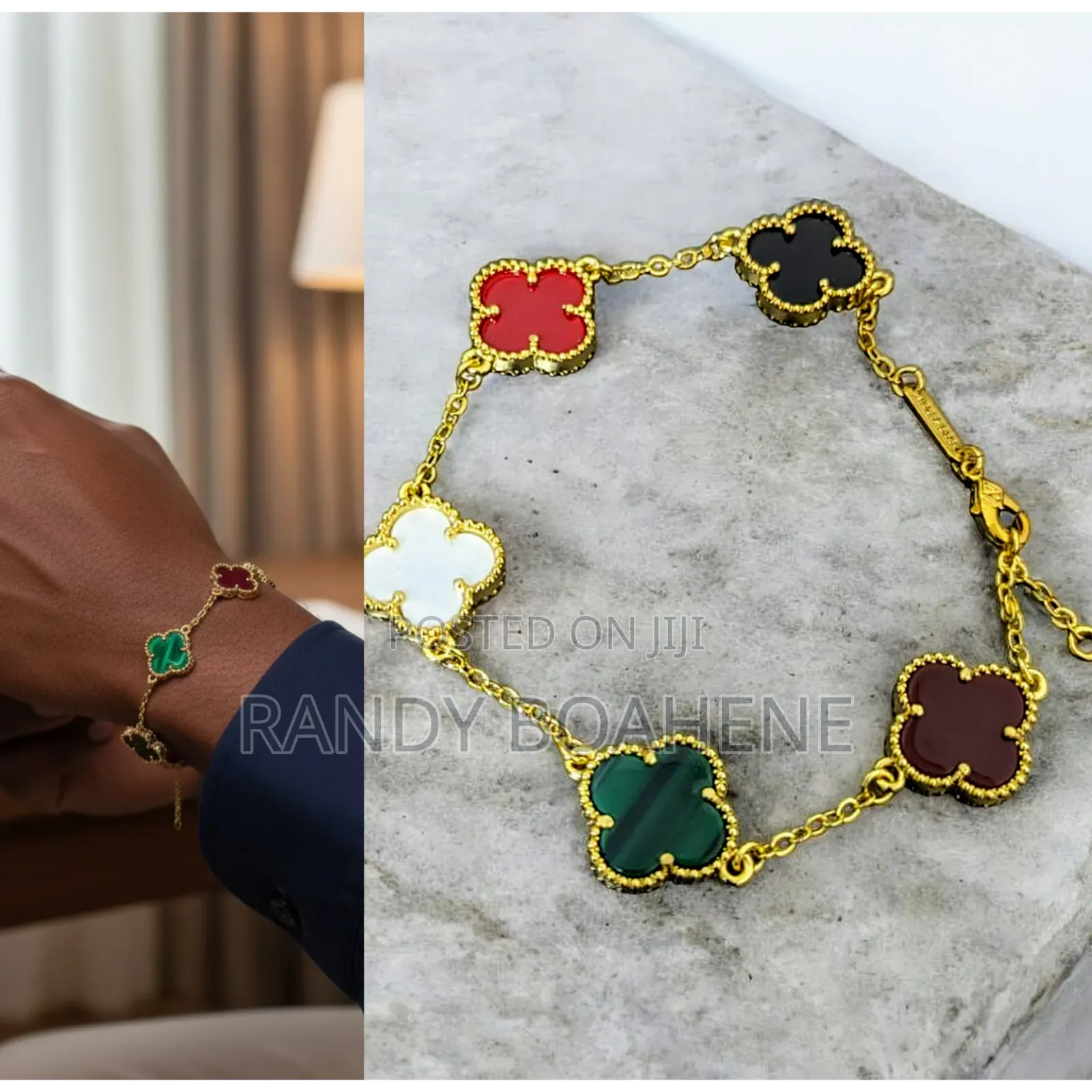 Flower Plum Bracelet