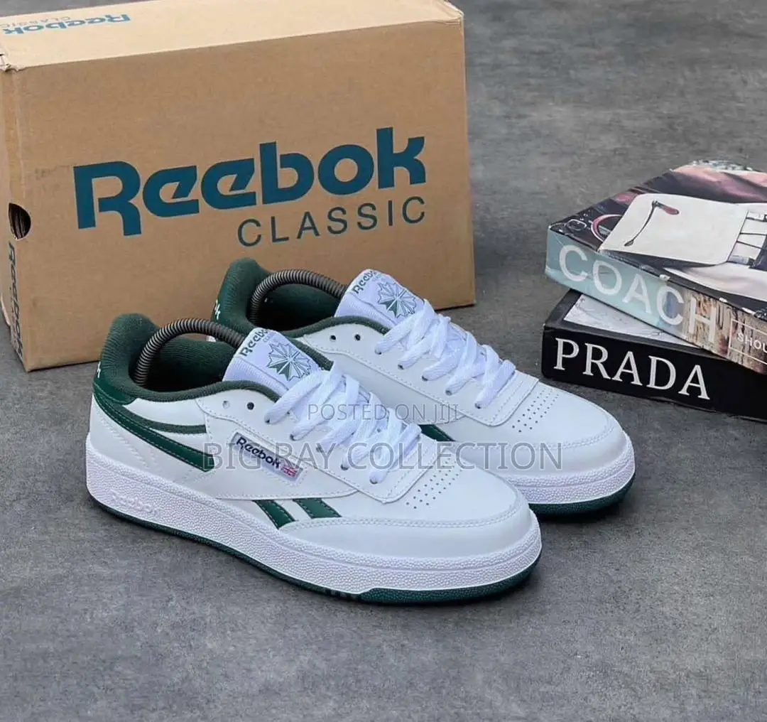 Reebok Club C Revenge White and Green