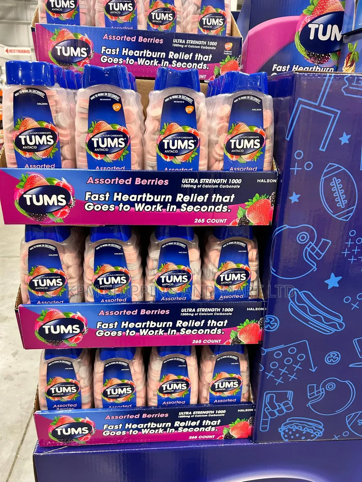 Tums Ultra Strength Berry(265 Tablet)
