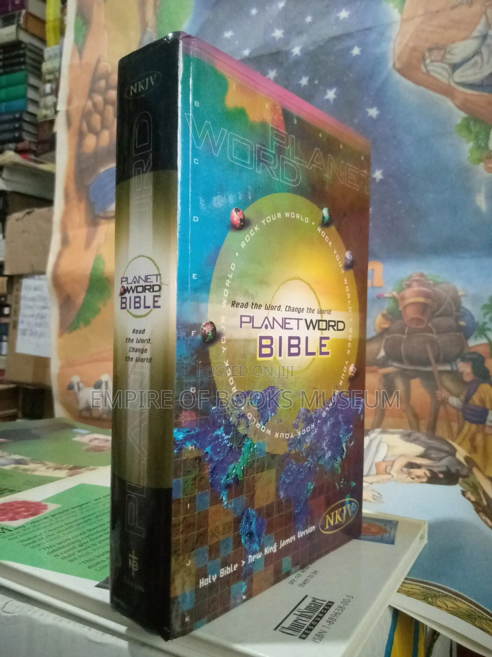 King James Version Planet Word Bible: Full-Color, Laminated