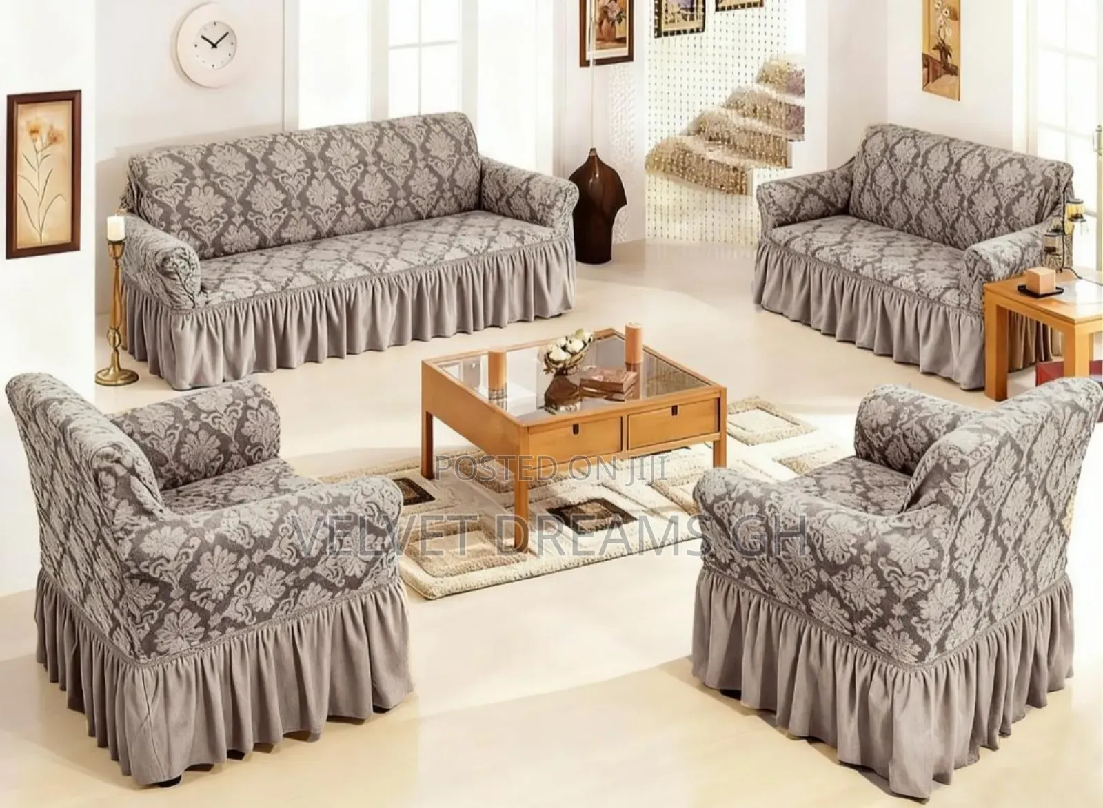 Quality Sofa Cover Set That Protects and Beautifies Your Space.