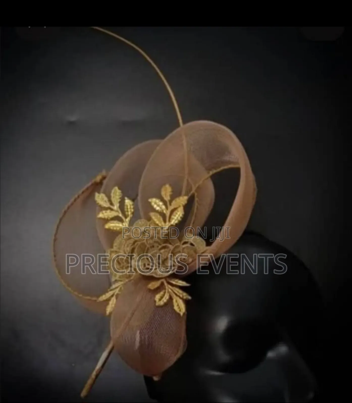 Fascinators With Beaded Bands.