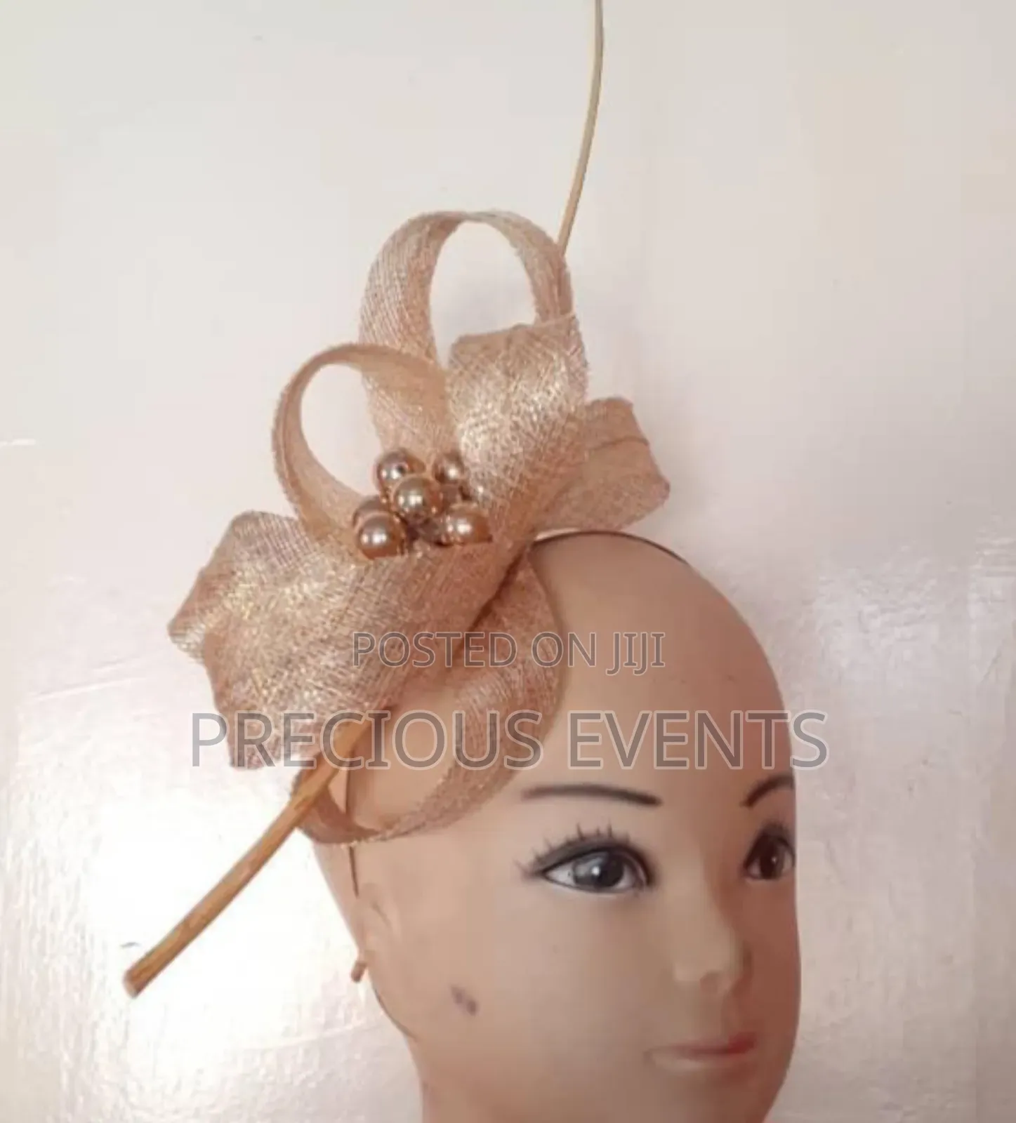 Fascinators With Beaded Bands.