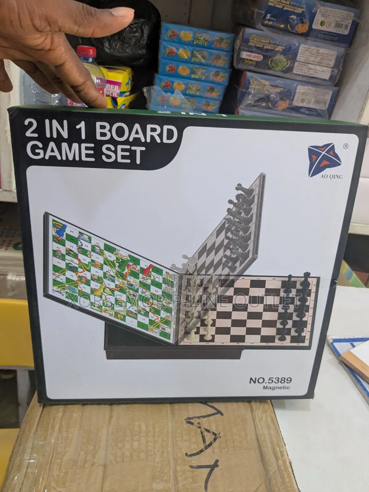 2 in 1 Foldable Family Games