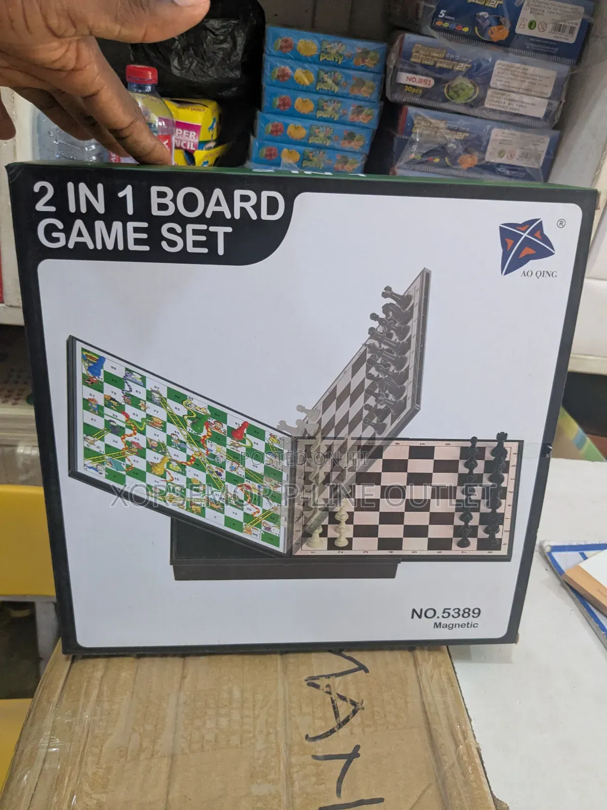 2 in 1 Foldable Family Games