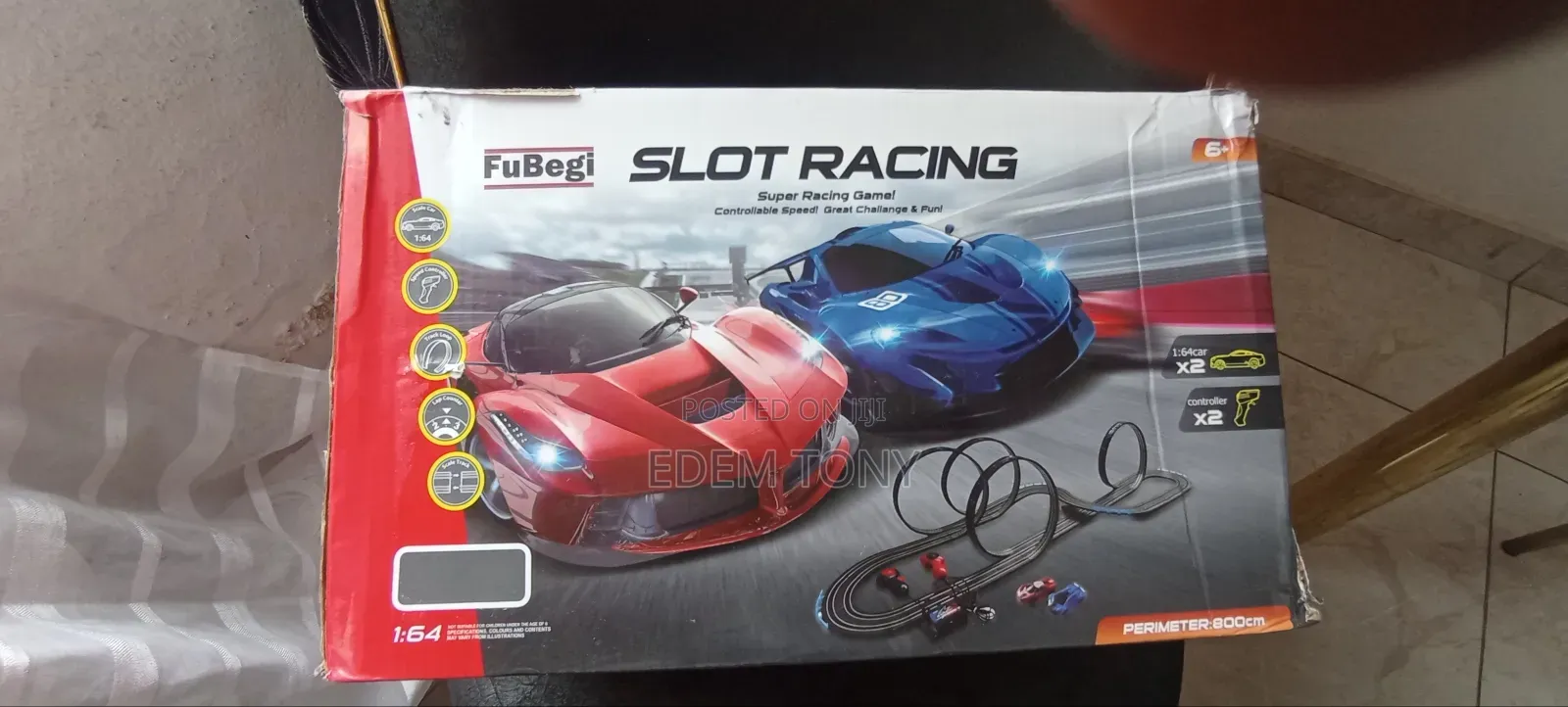 Slot Car Racing Track Set