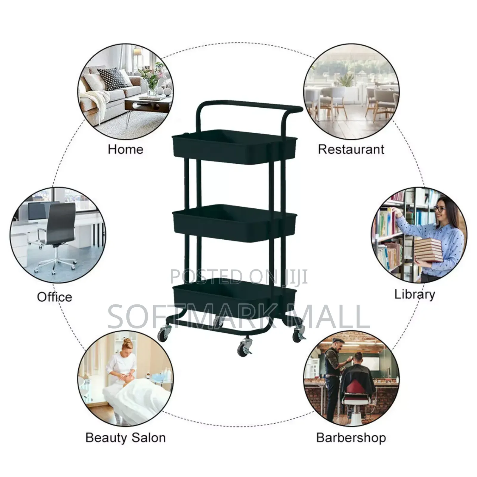 3 Tier Trolley