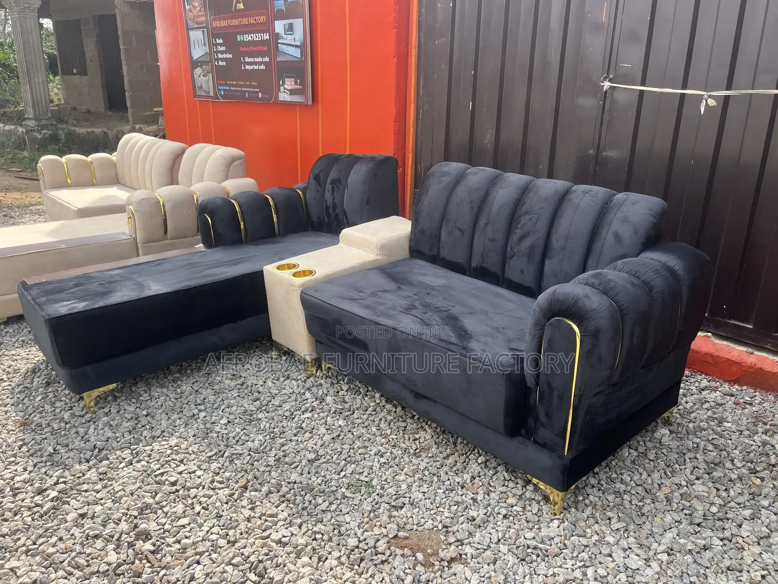 Quality and Trendy L Shaped Sofa Chair (Delivery Before Payment)