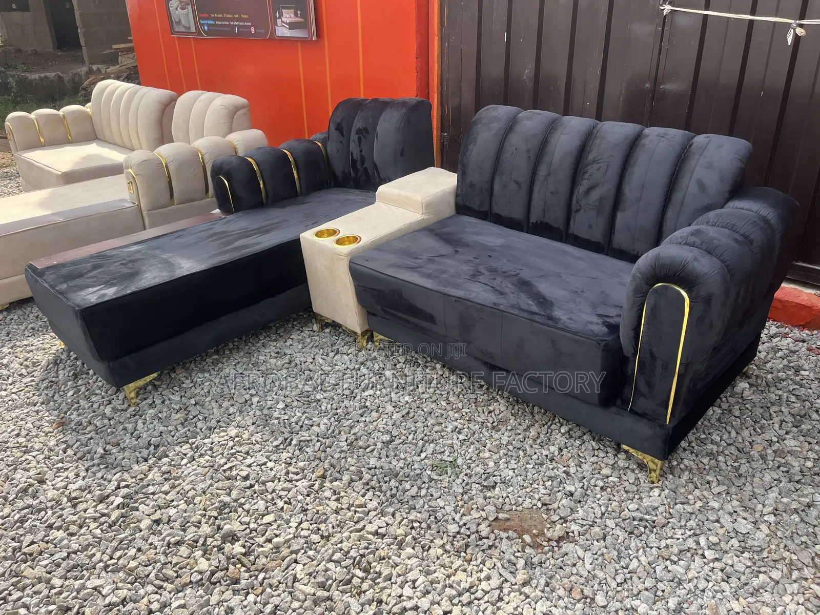 Quality and Trendy L Shaped Sofa Chair (Delivery Before Payment)