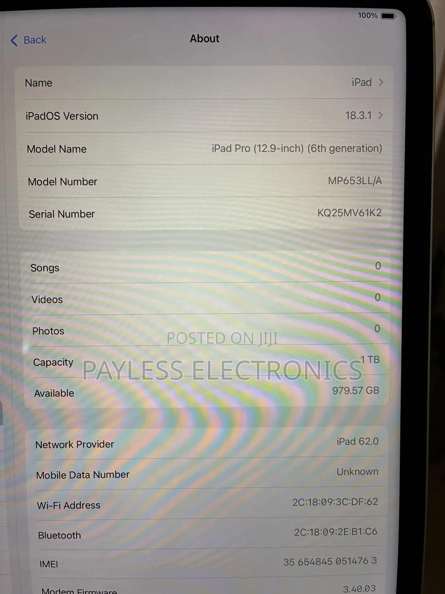 Apple iPad Pro (2022) 1 TB