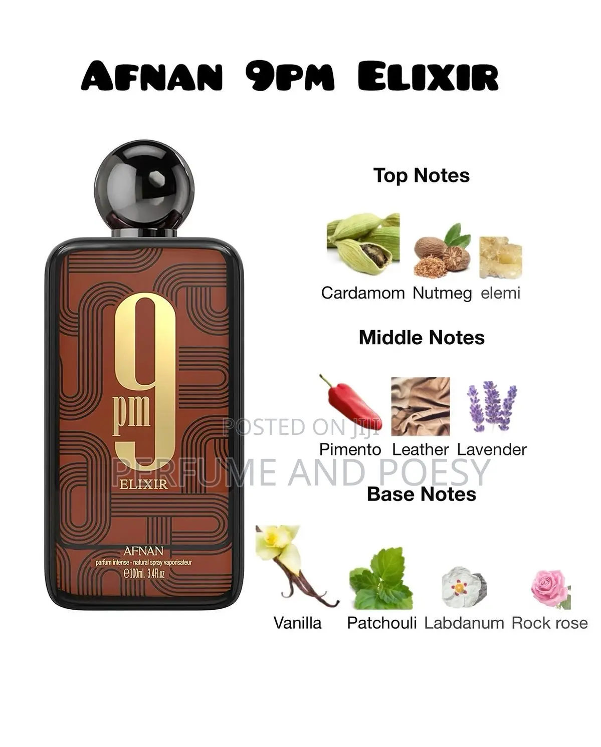 9pm Elixir Perfume