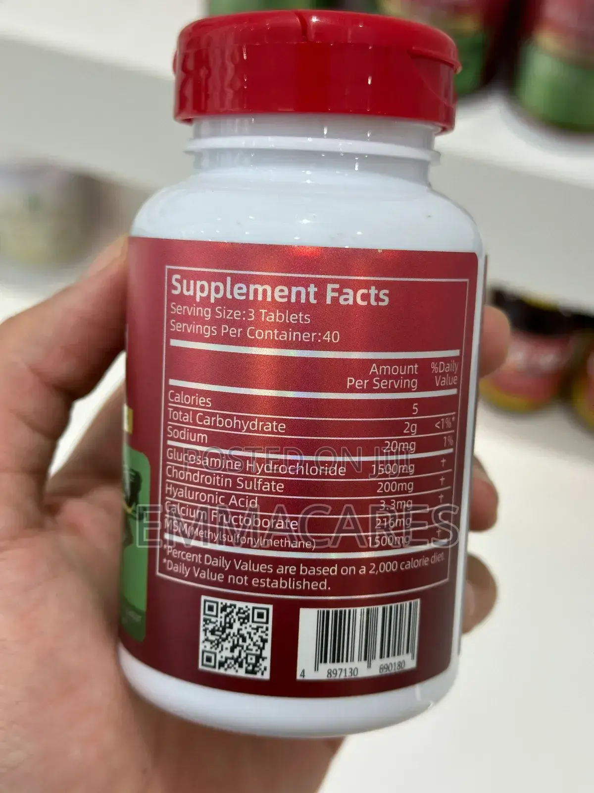 Advanced Plus Msm, Methylsulfonylmethane