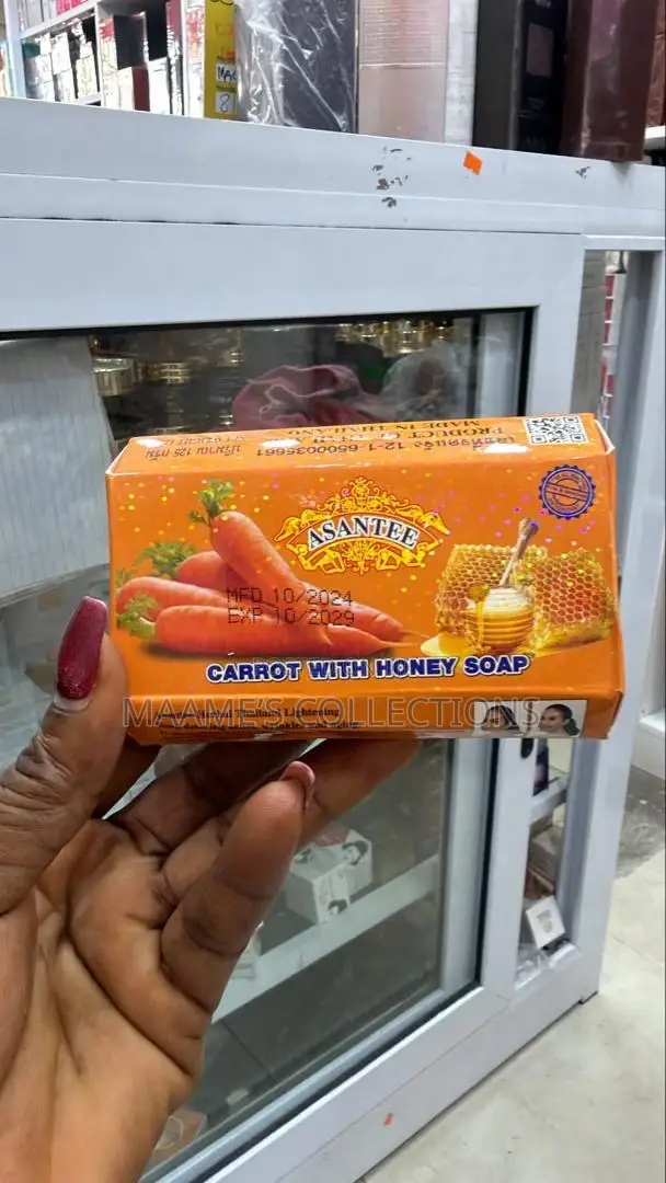 Asantee Papaya and Honey Face and Body Soap
