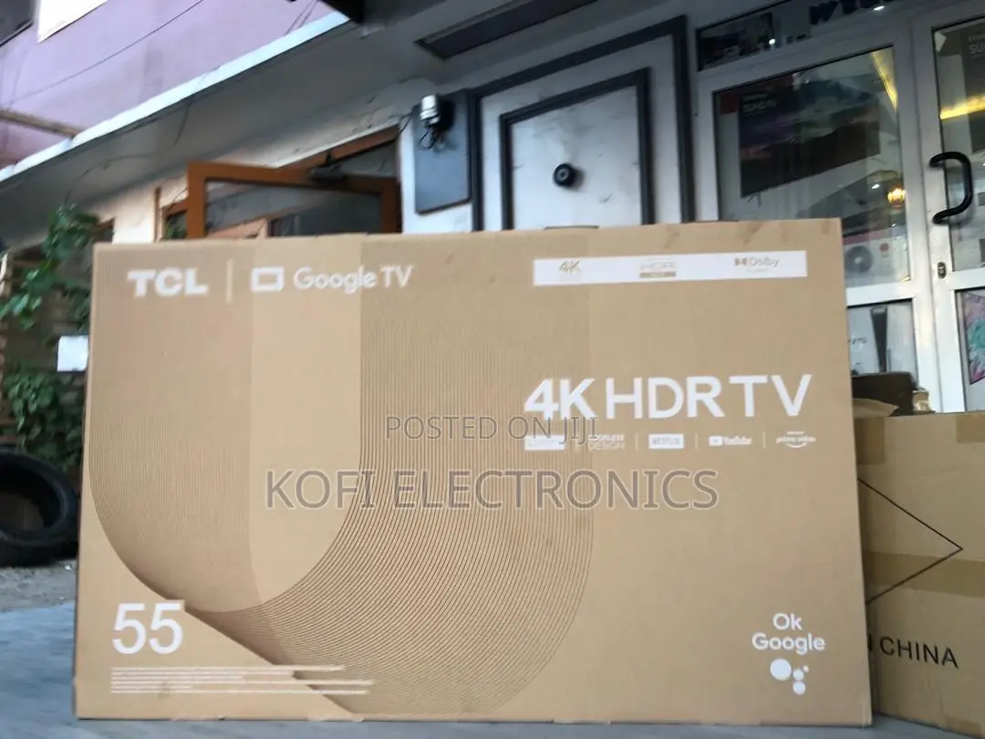 TCL 55” HDR Streaming Google Tv Dolby Audio Ready