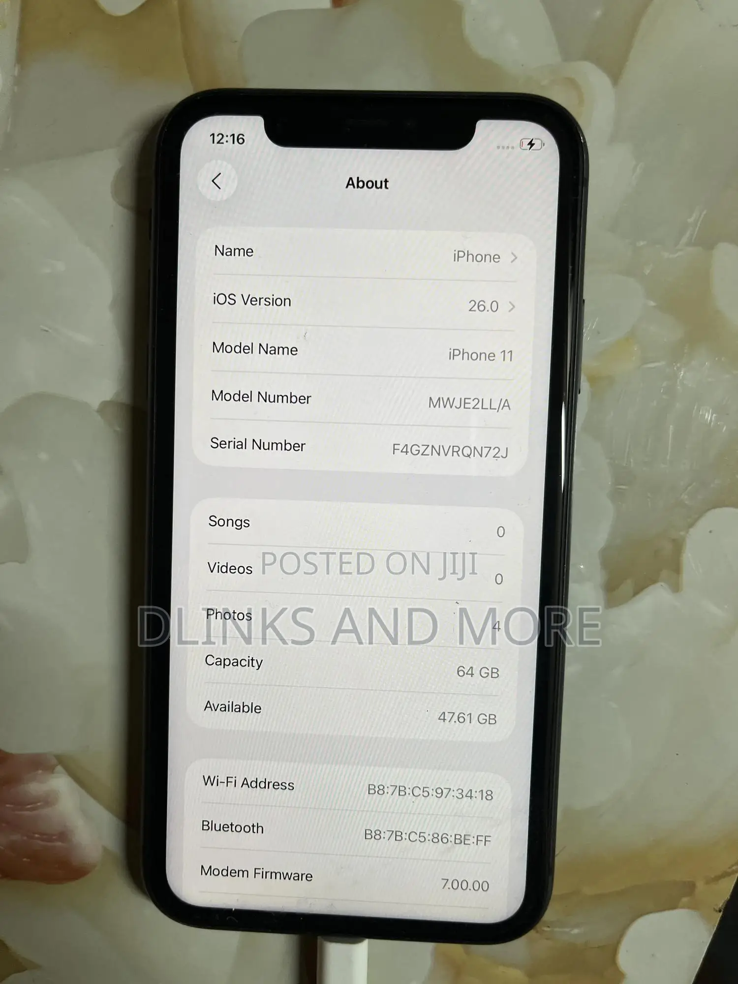 Apple iPhone 11 64 GB Black