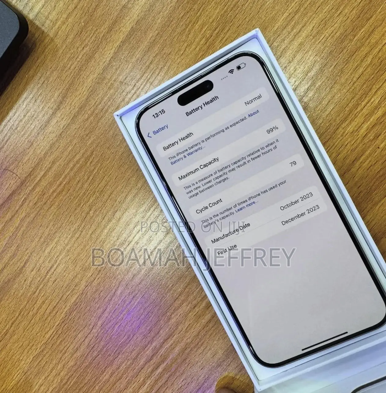 Apple iPhone 15 Pro Max 512 GB Gray
