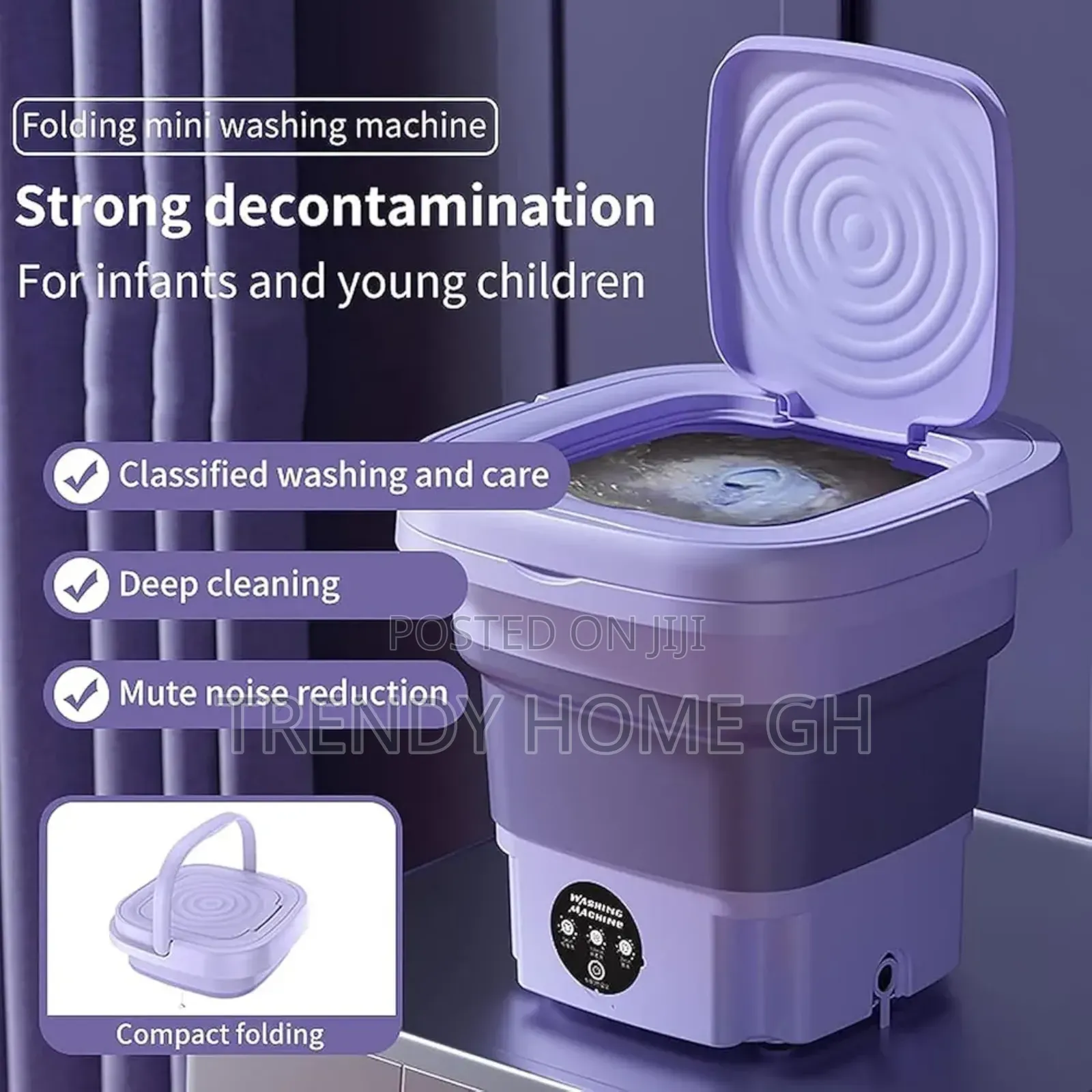 Foldable Mini Washing Machine