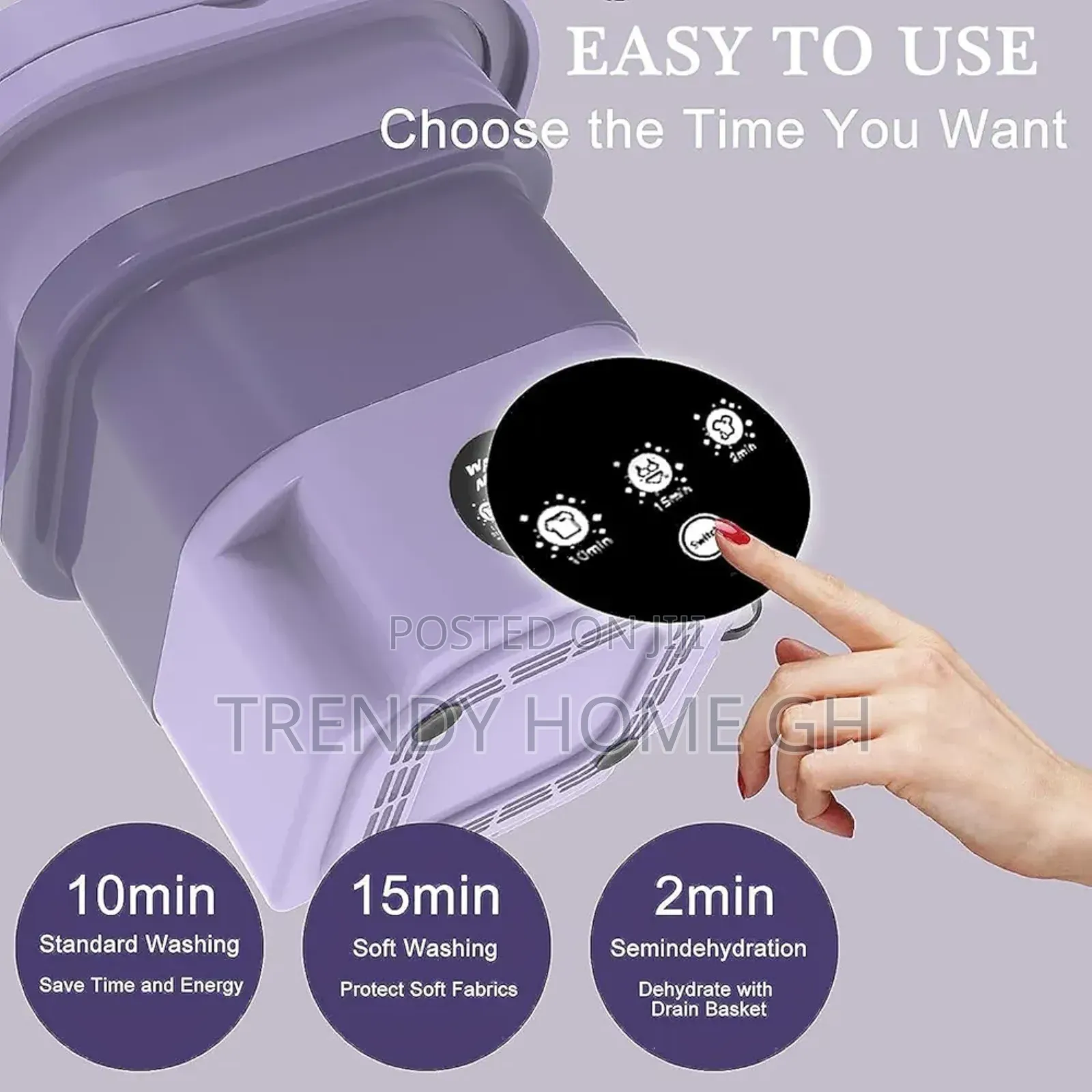 Foldable Mini Washing Machine