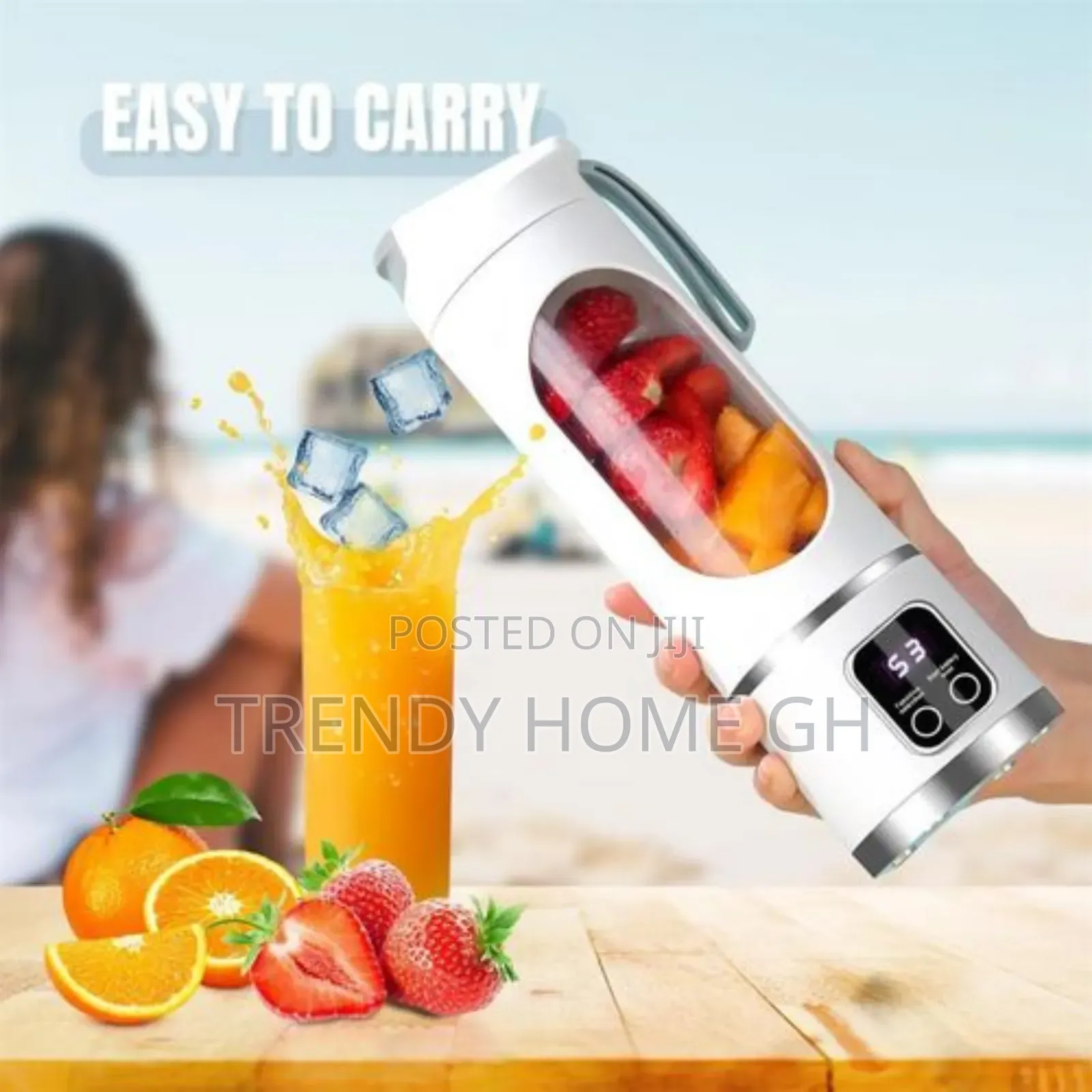 Mini Hand Rechargeable Blender Fast •Easy • Powerful