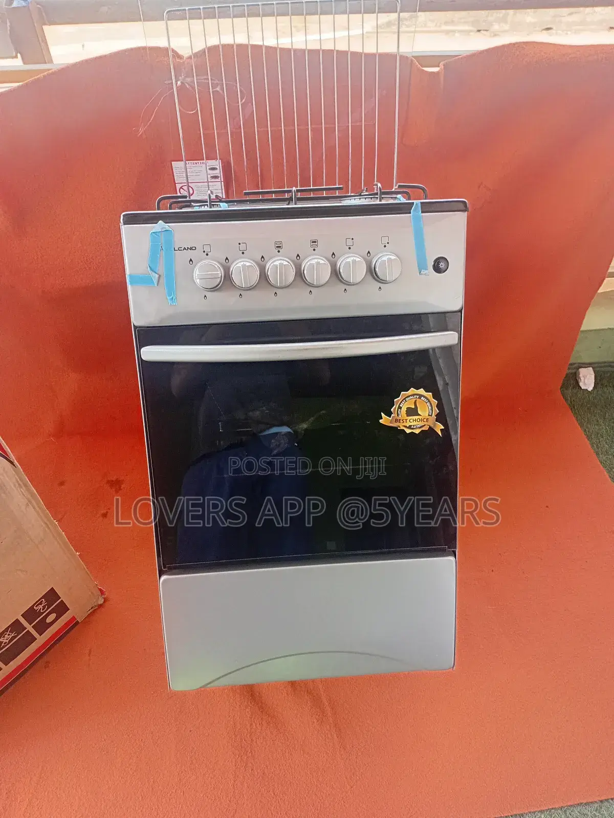 Equal Power Twin 50/50 Dual Volcano Burner
