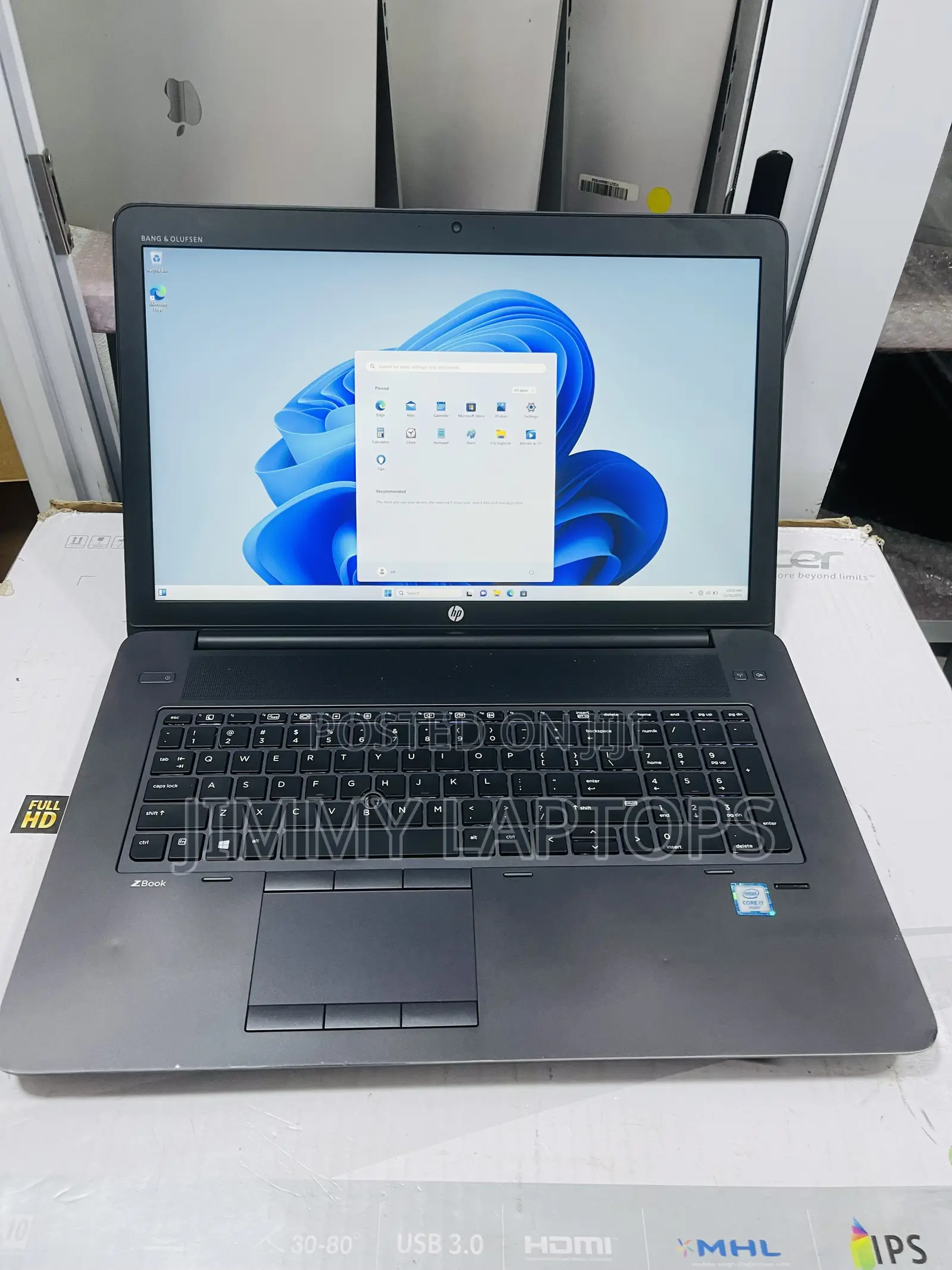 Laptop HP ZBook 15 G3 24GB Intel Core I7 SSD 512GB