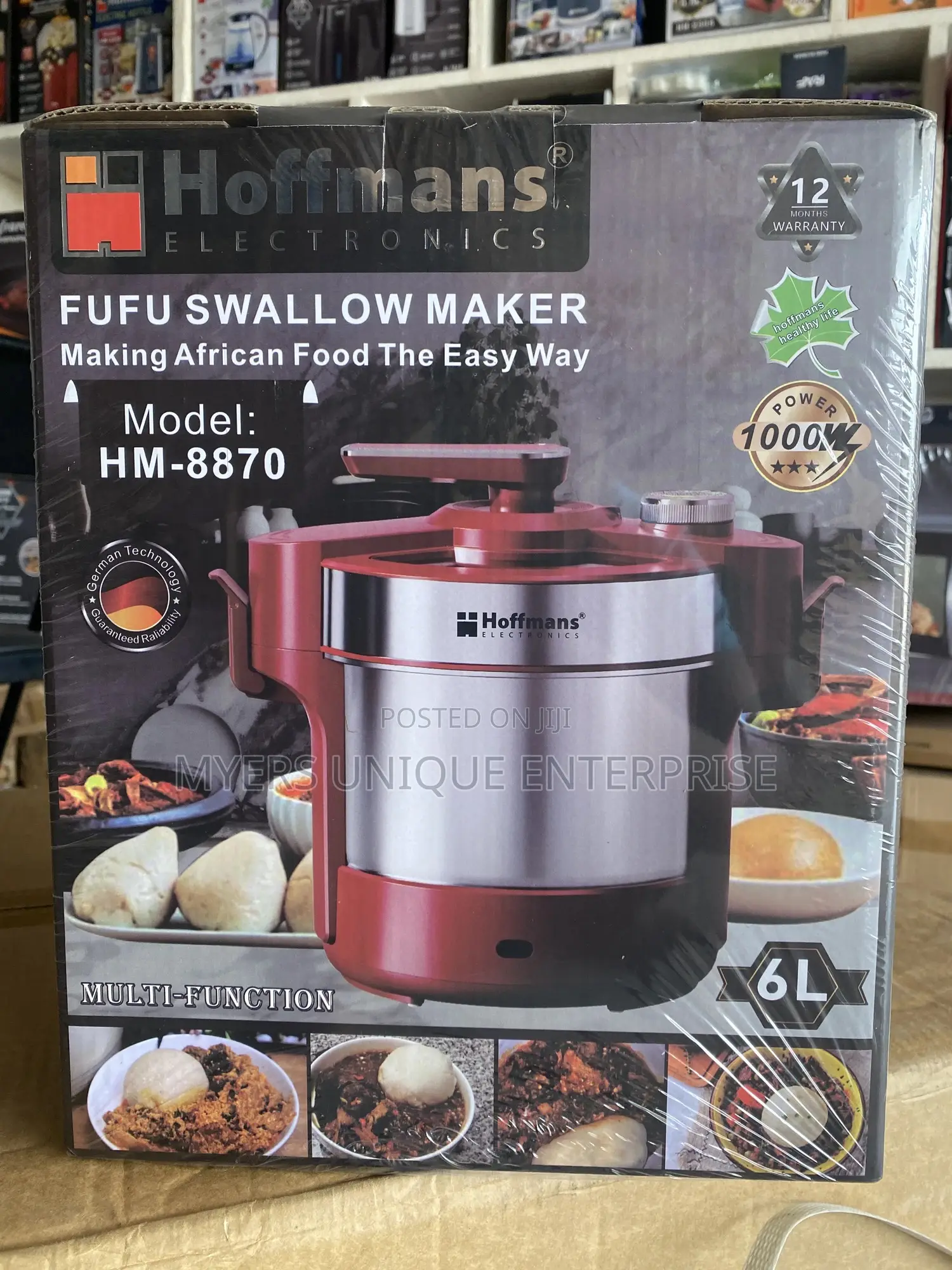 Fufu Swallow Maker 6l