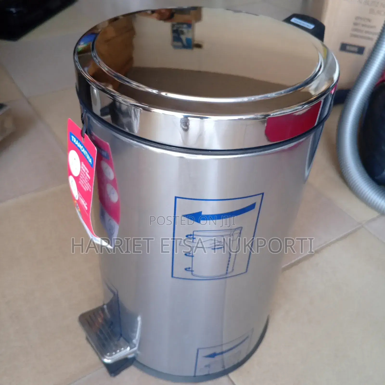 Brand New Tramontina Pedal Waste Bin From the Uk(12l)