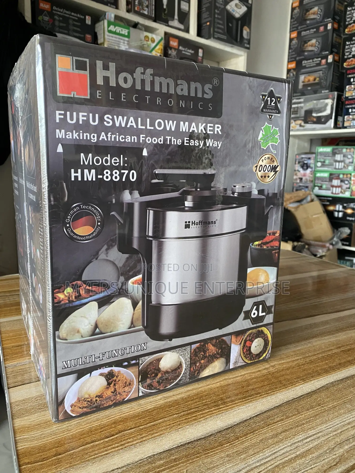 Hoffmans 6l Removable Stainless Steel Swallow Maker