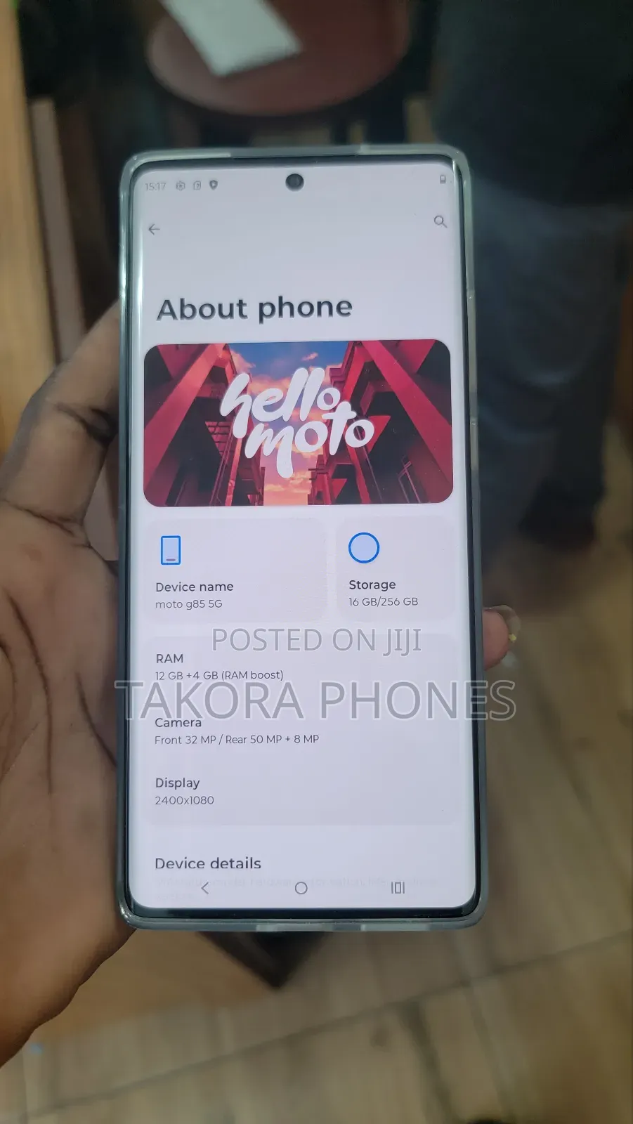 New Motorola Moto G86 Power 256 GB Gray