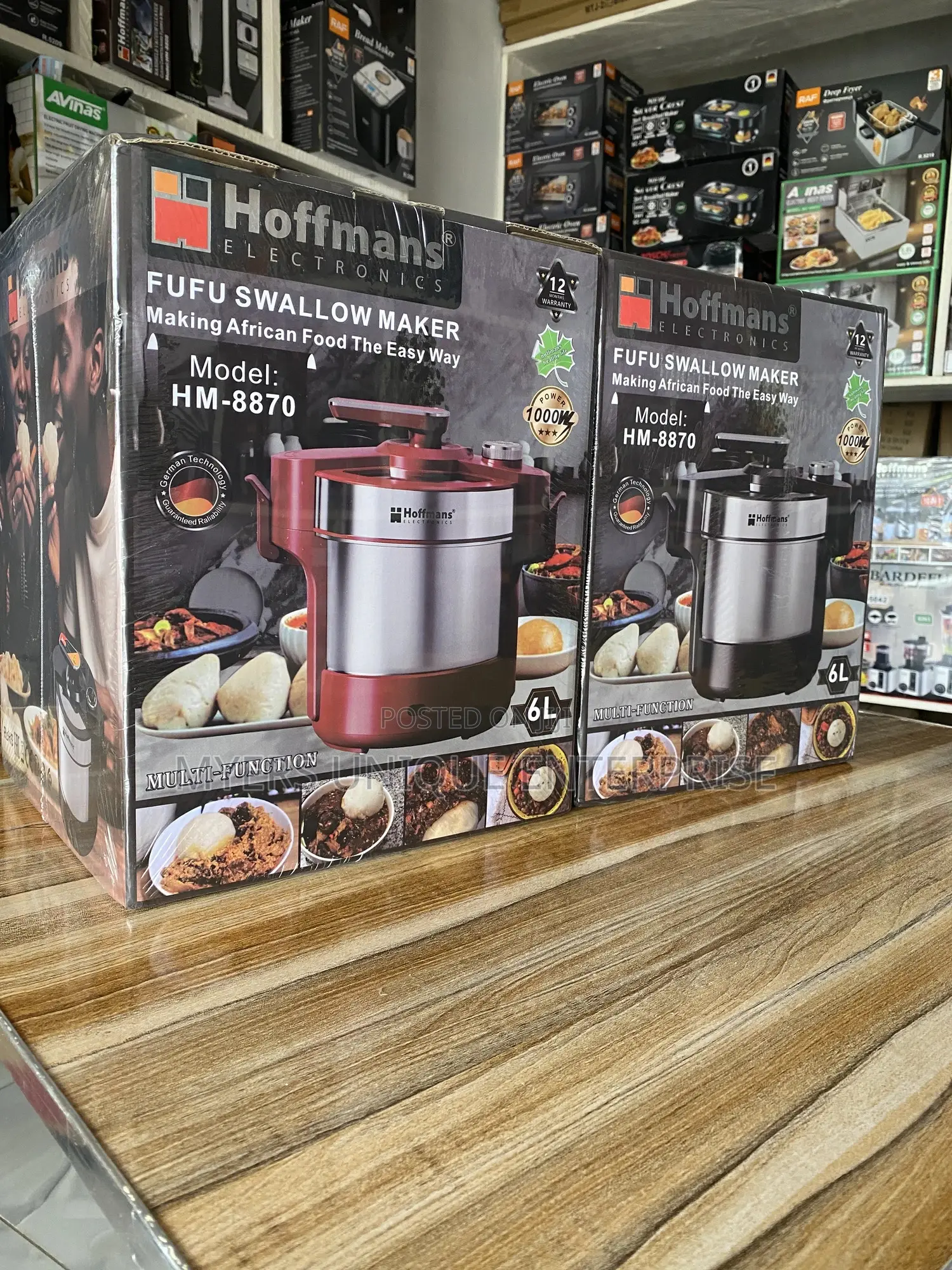 Hoffmans Swallow Maker With Heating Plate(6l)