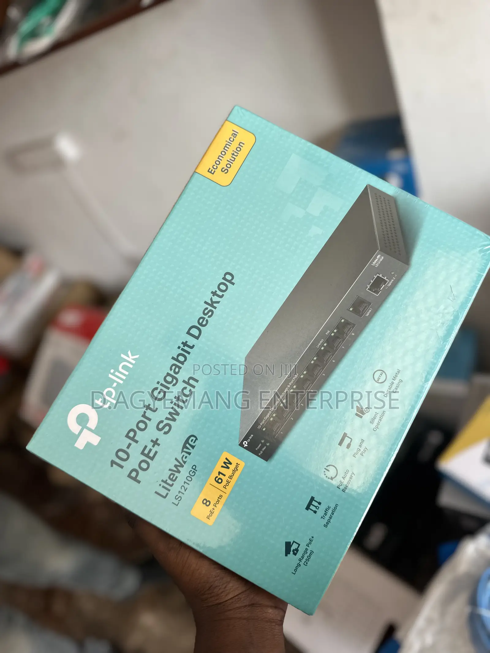 Tp Link 10 Port Gigabit Poe Switch