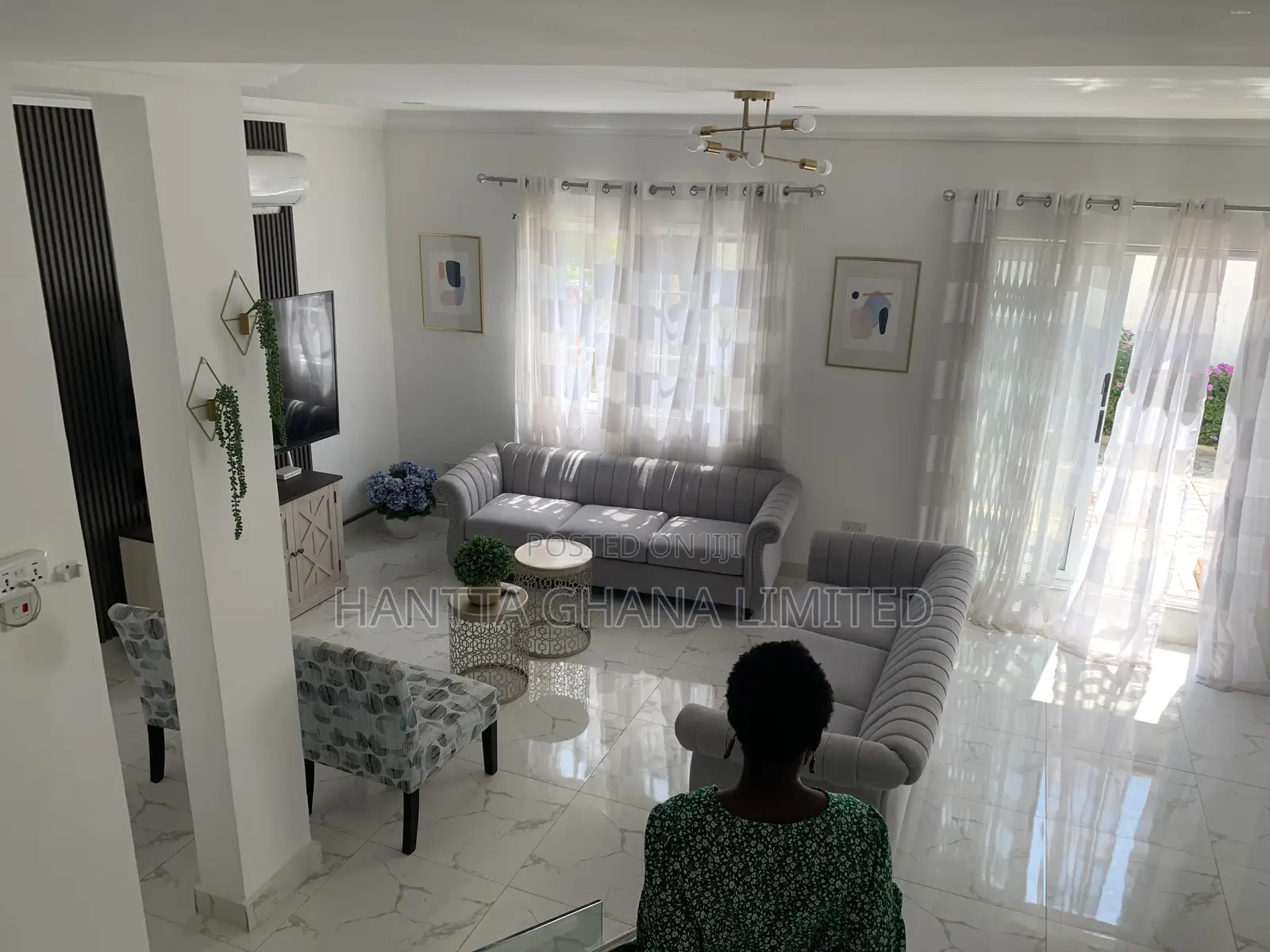 Furnished 4bdrm Apartment in East Legon, Ghana Link Area for sale