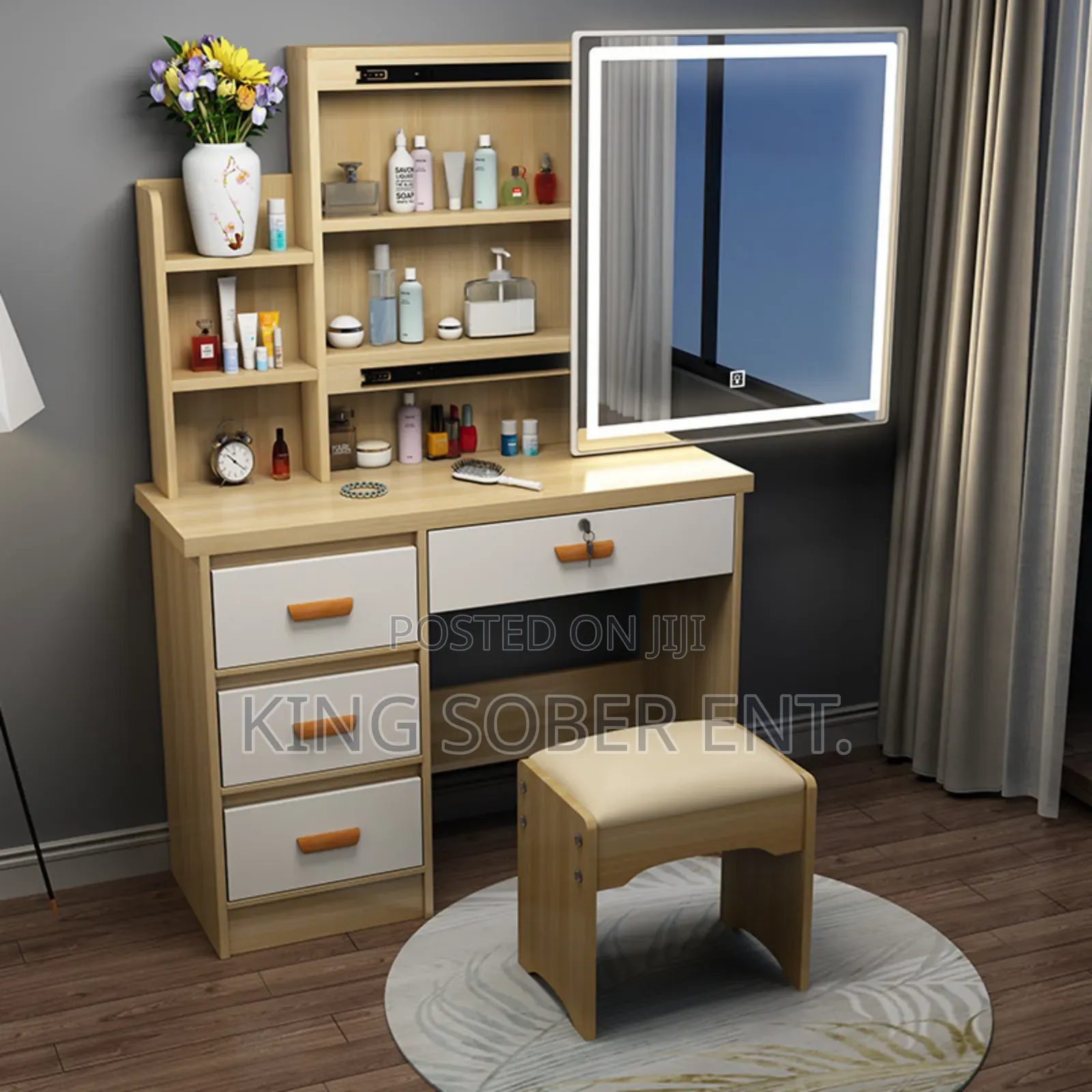 Vanety Dressing Mirror With Led Light