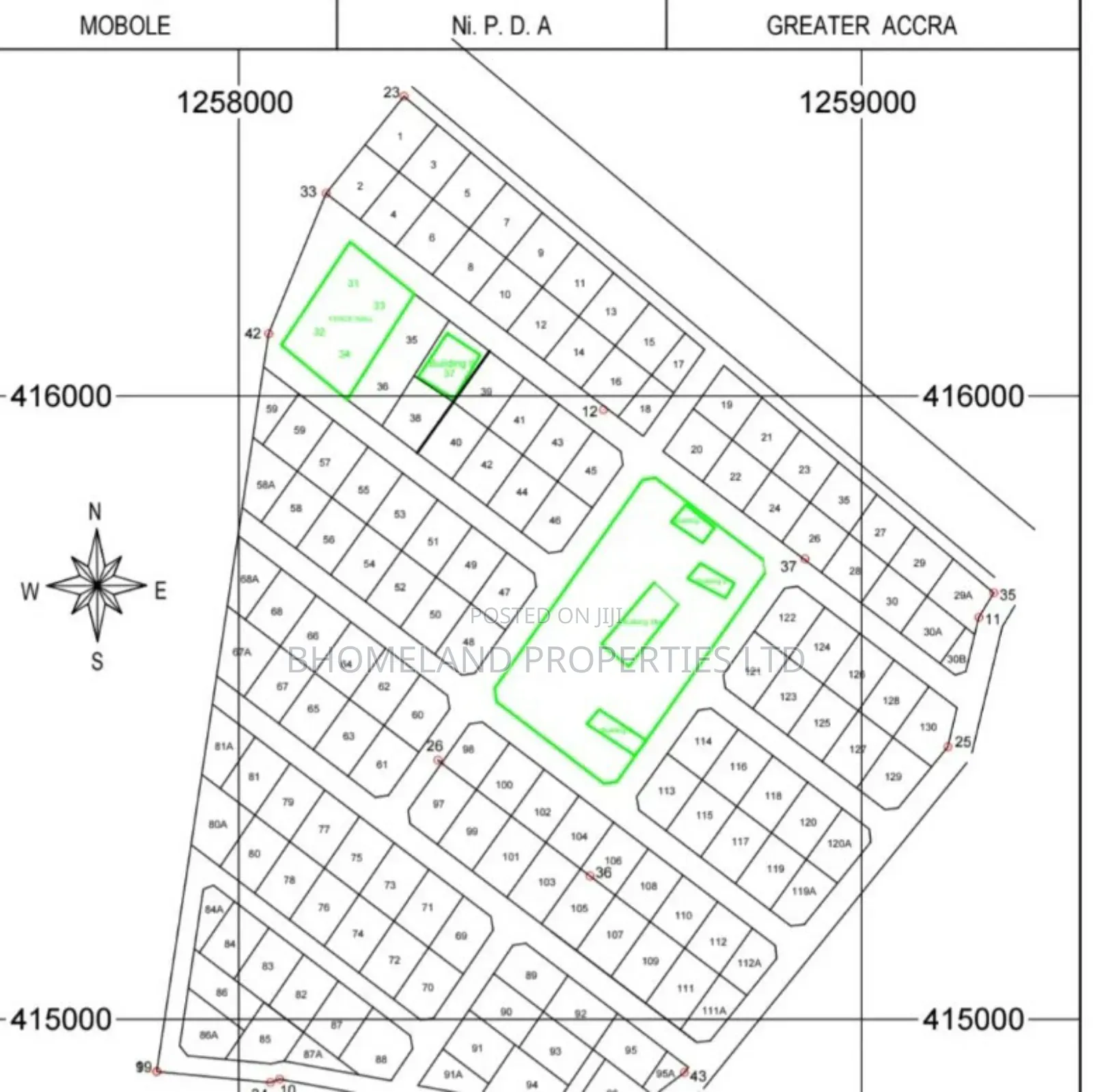 Serviced Plots for Sale at Afienya