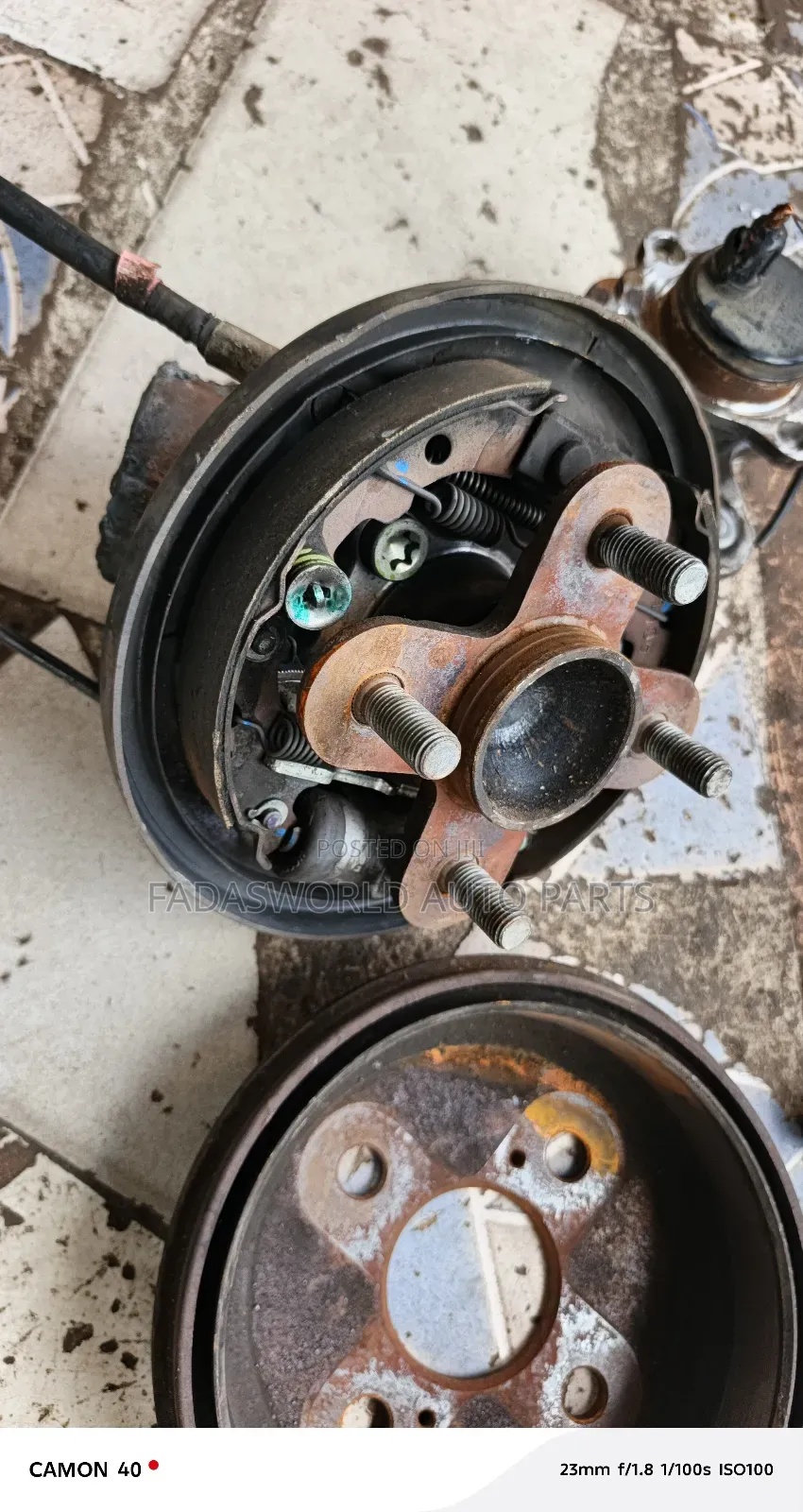Toyota Passo Back Hub Complete