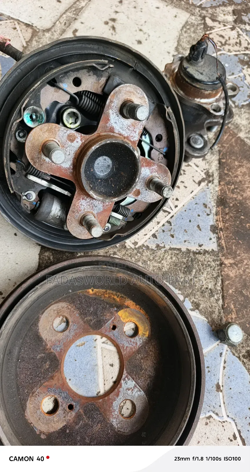 Toyota Passo Back Hub Complete