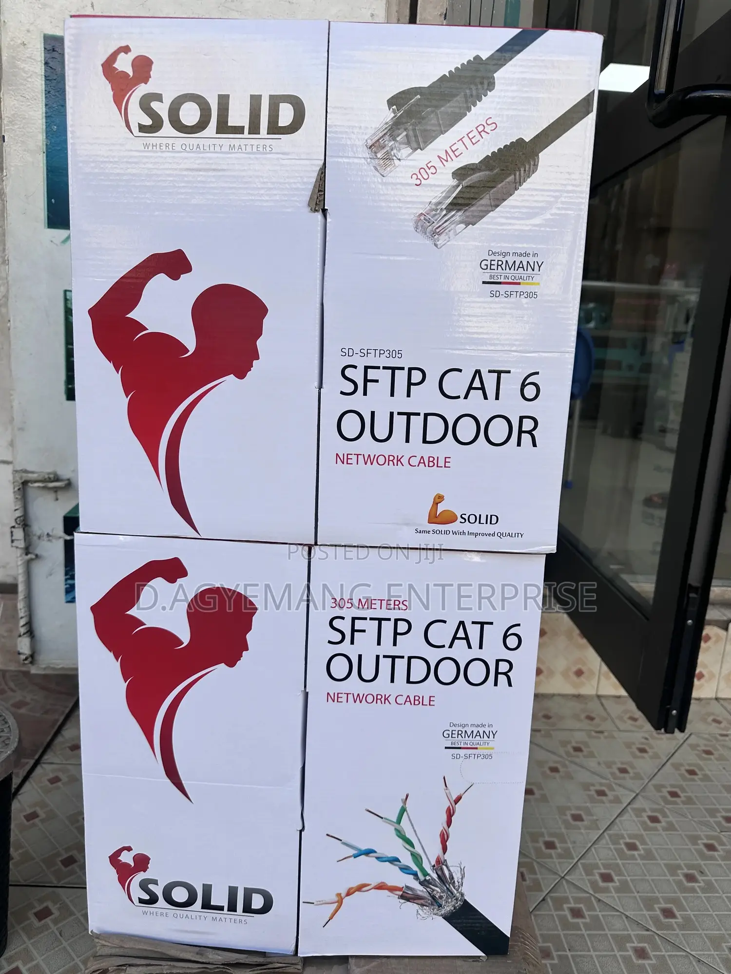 Solid Cat 6 Cable