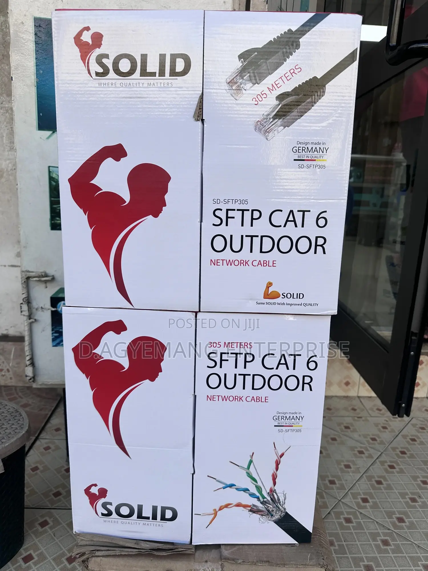 Solid Cat 6 Cable
