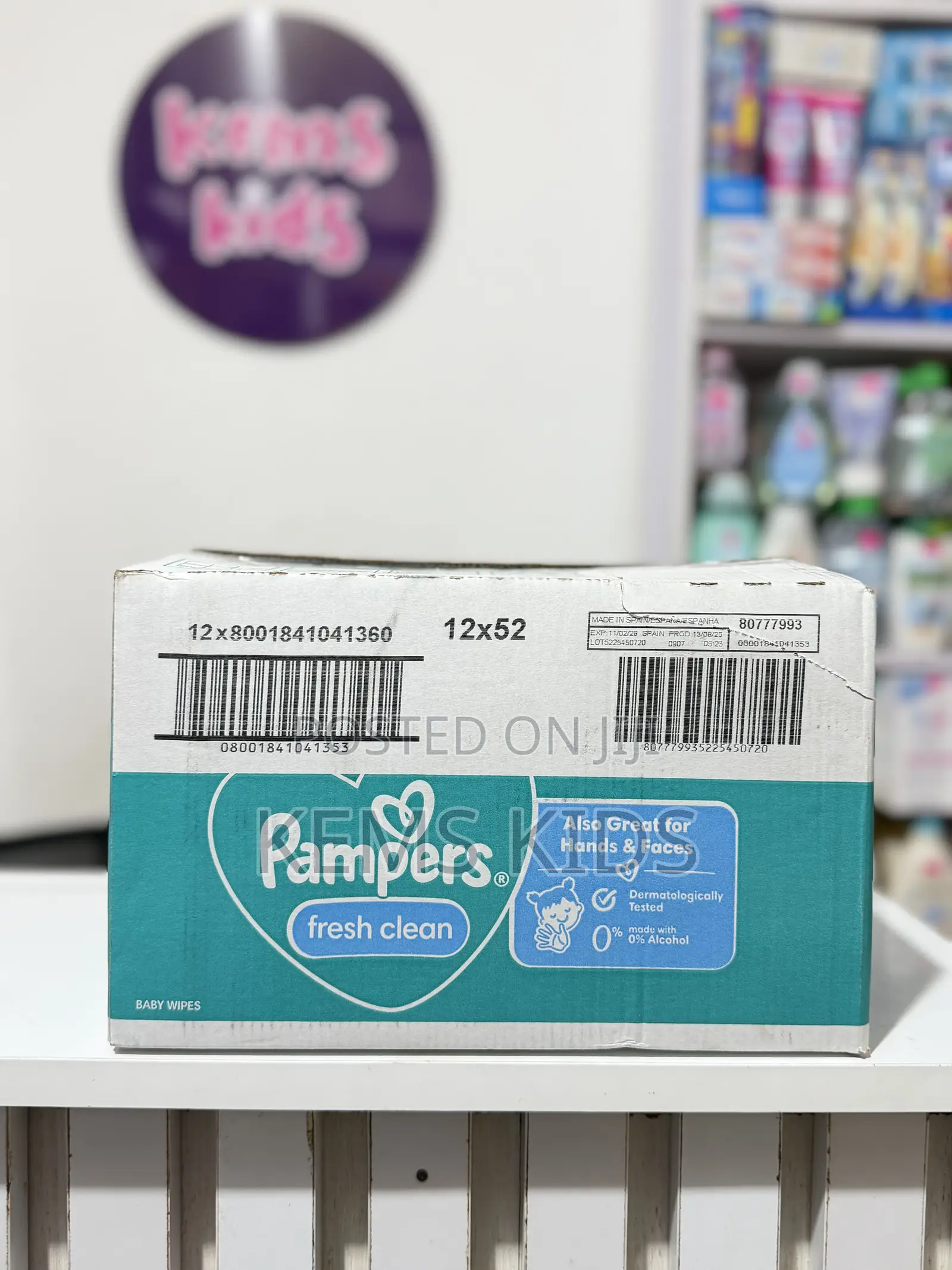 Pampers Fresh Clean Wipes