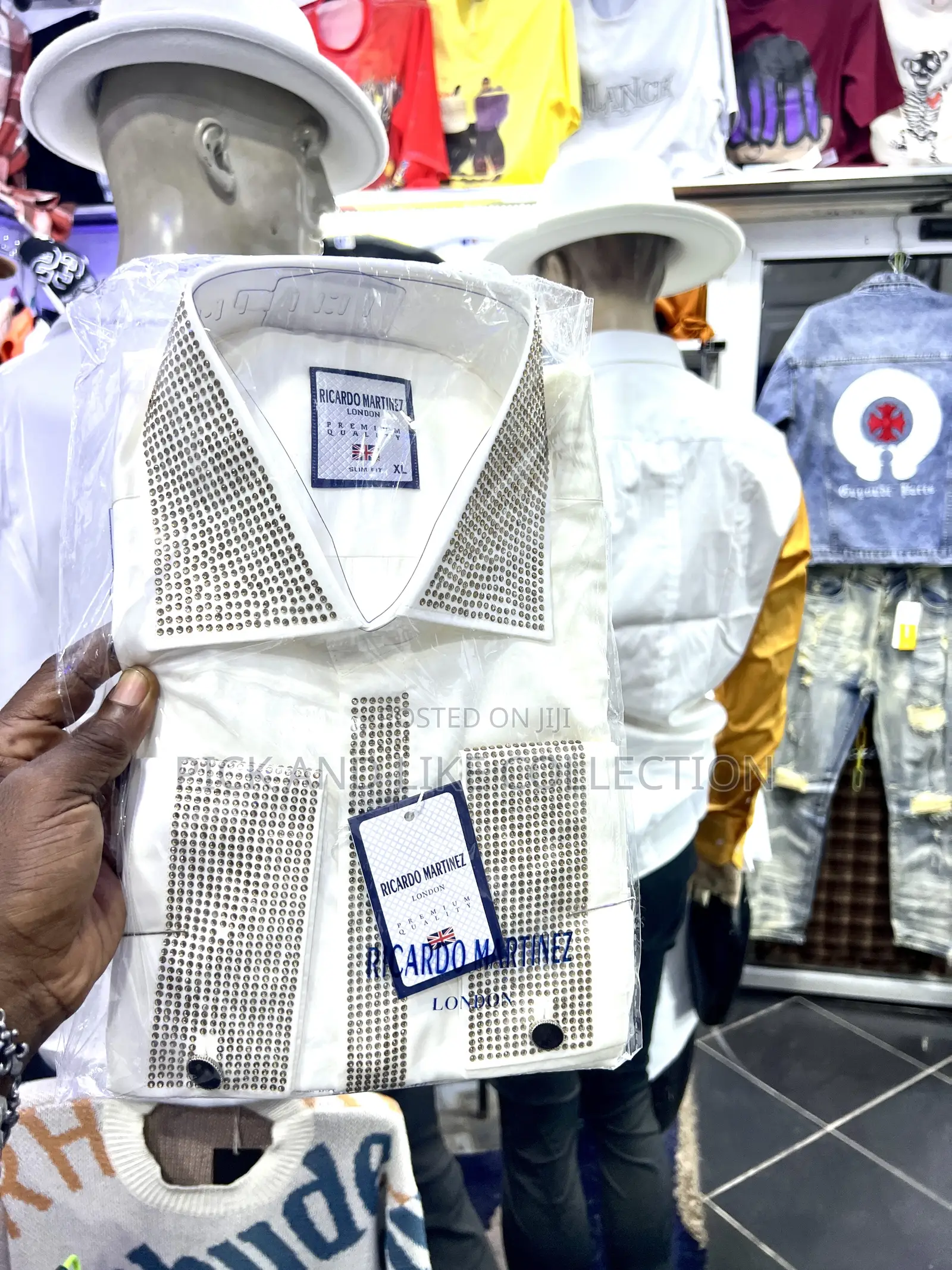 * Crafted for Style, Made for Men — New Cotton Shirt.