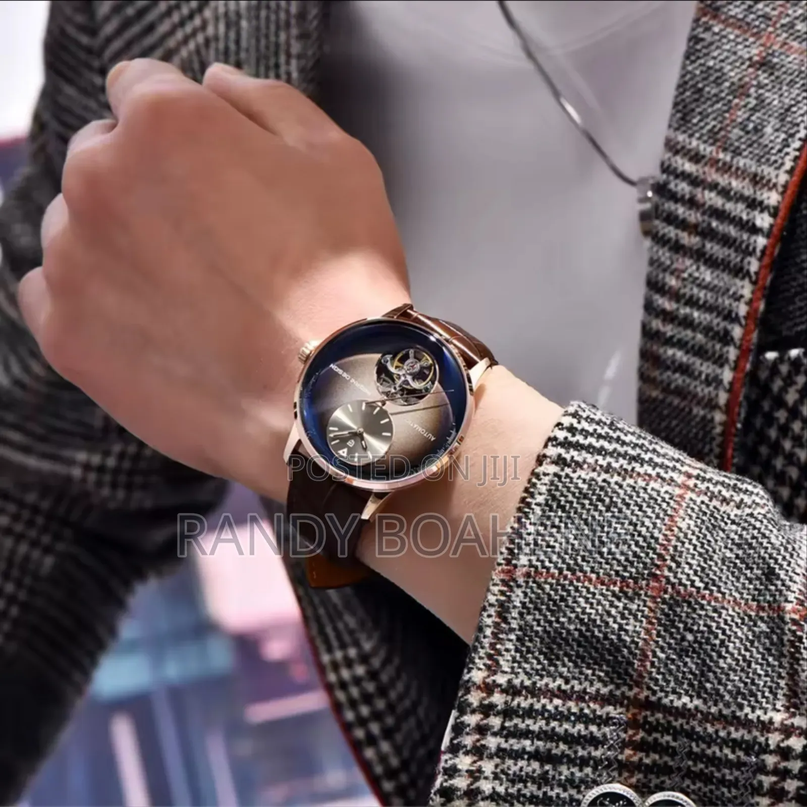 Pagani Design Tourbillion Mechanical Watch
