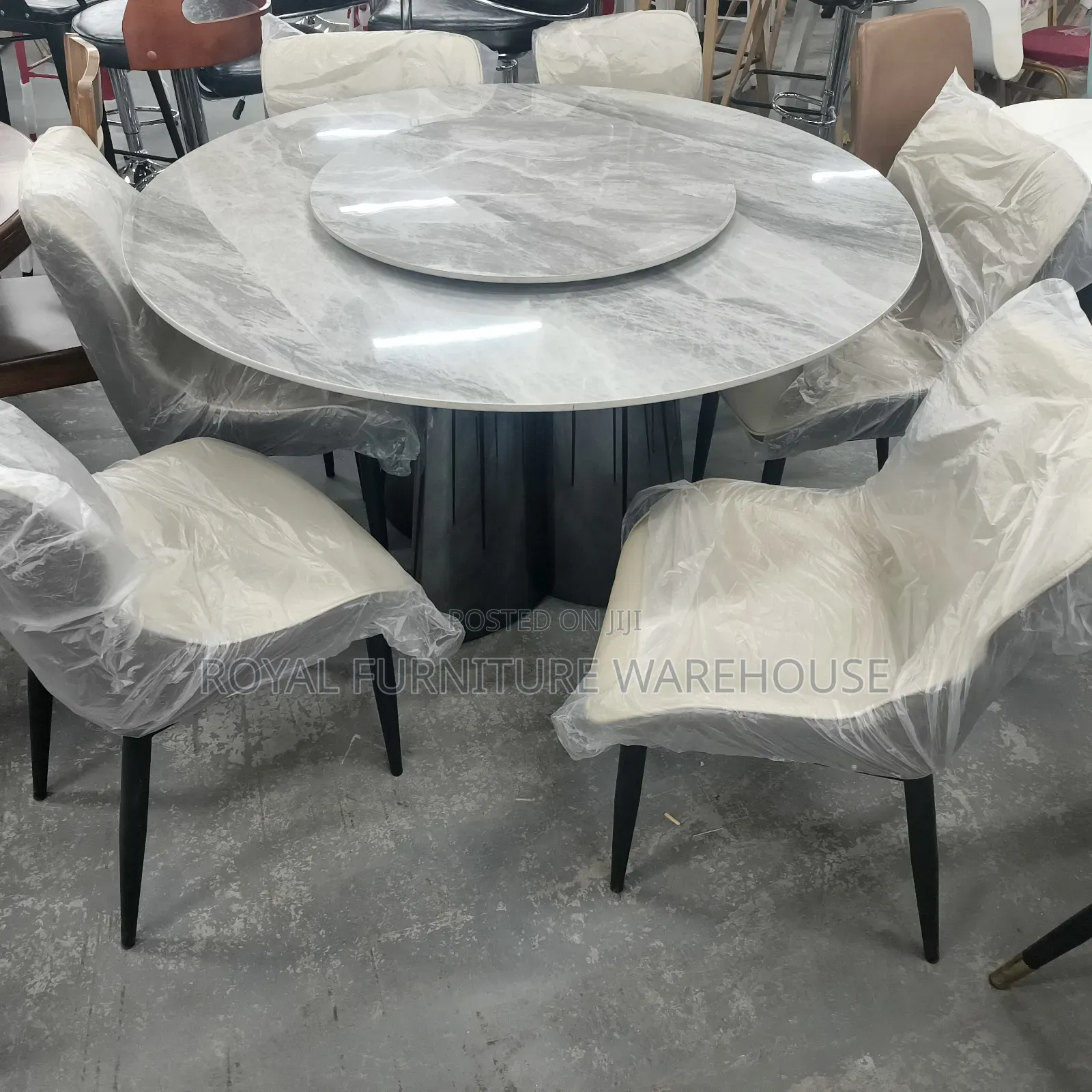 Modern Round Dining Set (Cz-Tf11-187)